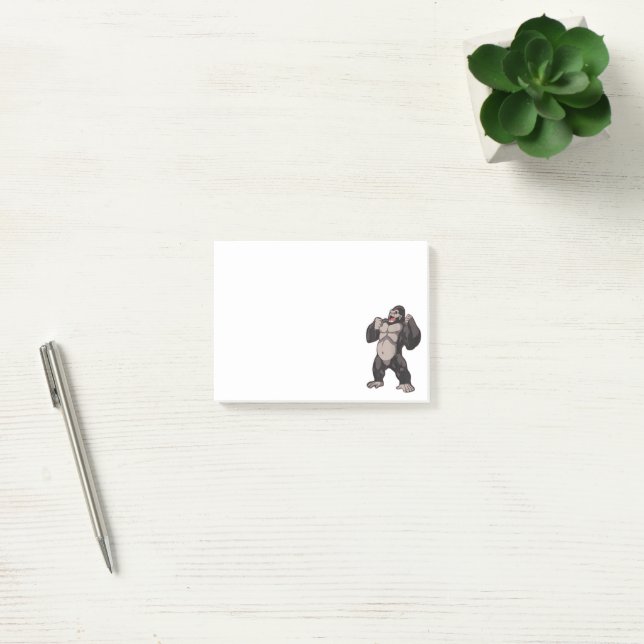 Post-it® Gorille qui rugit Singe Grand Singe (Bureau)