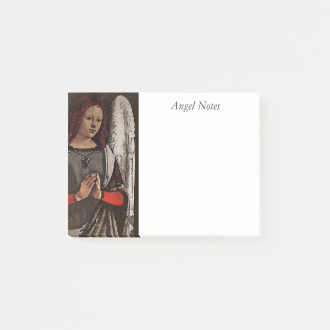 Post-it® Gracieux Angel Mains pliées (Devant)