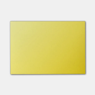 Post-it® Gradient D1 linéaire - jaune-clair au jaune fonc