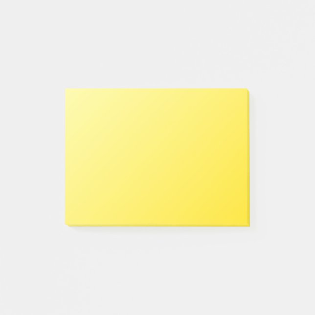 Post-it® Gradient D1 linéaire - jaune-clair au jaune foncé (Devant)