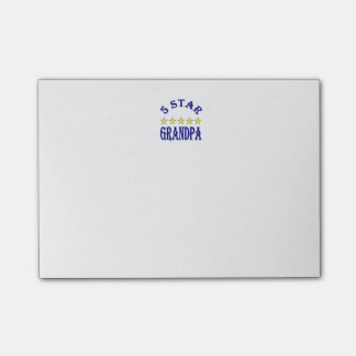 Post-it® Grand-père cinq étoiles