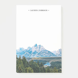 Post-it® Grand Teton Rocky Mountain personnalisé