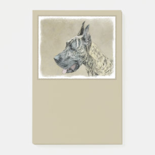Post-it® Grande Danse (Brindle) Peinture - Art Chien origin