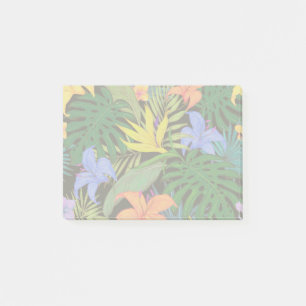 Post-it® Graphique de fleur d'Aloha de Hawaii tropical