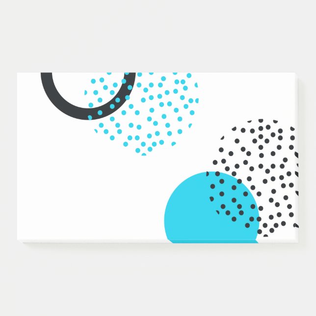 Post-it® Graphique moderne, simple, tendance, en cercle urb (Devant)