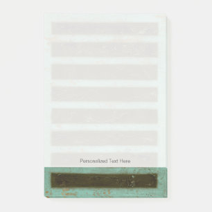 Post-it® Grate d'air turquoise contemporaine