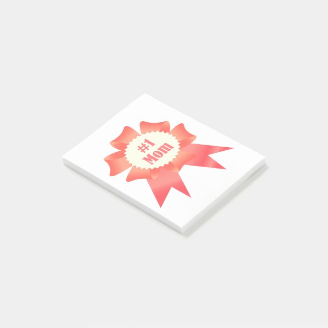 Post-it® Gratitude Numéro Une maman lauréat du prix ruban (Incliné)
