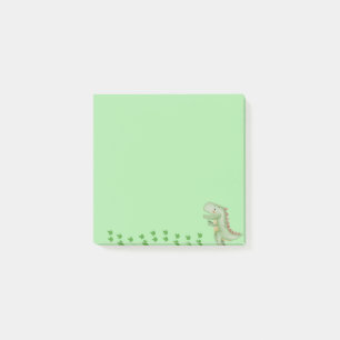 Post-it® Green Dinosaur Post-it notes, notes collantes