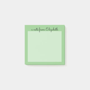 Post-it® Green Pastel Minimal