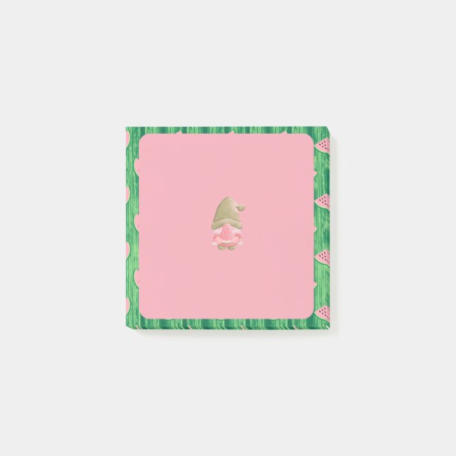 Post-it® Green Watermelon Gnome (Devant)