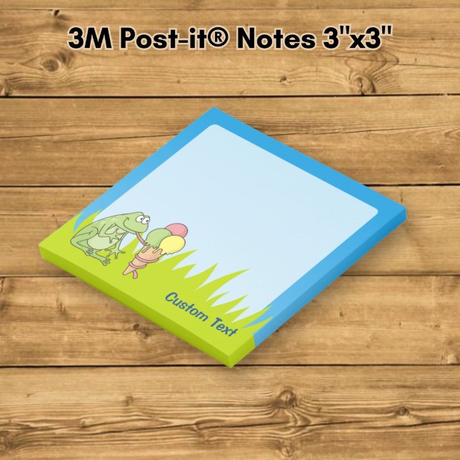 Post-it® Grenouille avec glace (Créateur téléchargé)