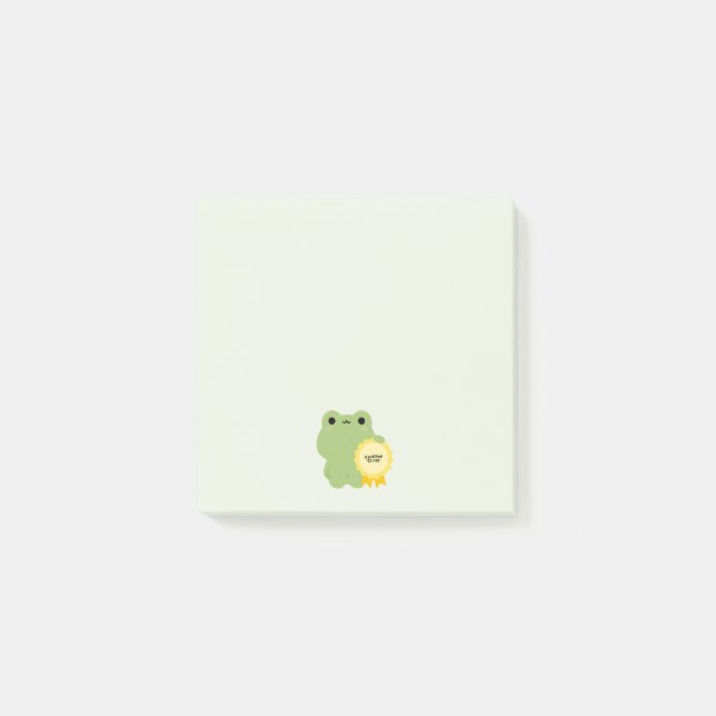 Post-it® Grenouille Collante Certifiée (Devant)