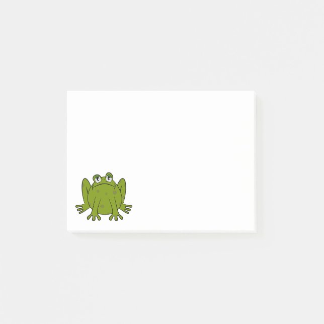 Post-it® Grenouille mignonne drôle (Devant)