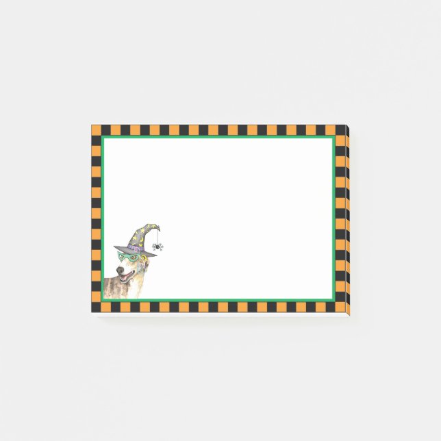 Post-it® Greyhound Witch (Devant)