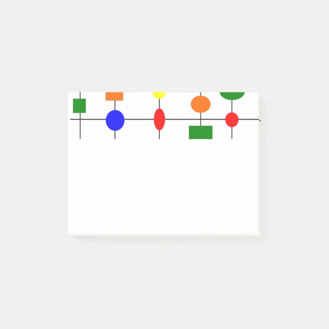 Post-it® Grille Bauhaus (Devant)