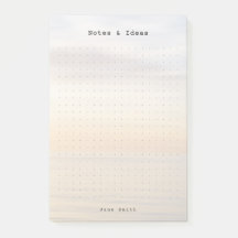 Grille de points esthétique de coucher de soleil o