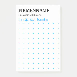 Post-it® Grille de points graphiques modernes Notes