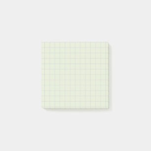 Post-it® Grille souple Turquoise À damiers Motif