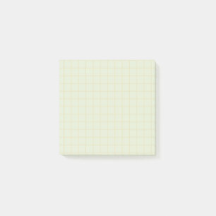 Post-it® Grille souple Turquoise À damiers Motif