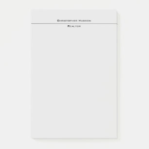 Post-it® Gris clair professionnel Simple clair