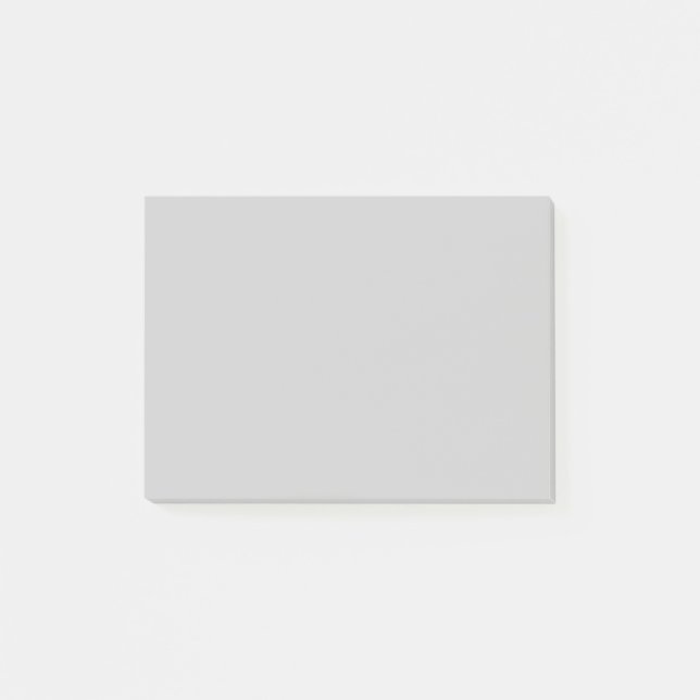 Post-it® Gris / Modèle gris (Devant)