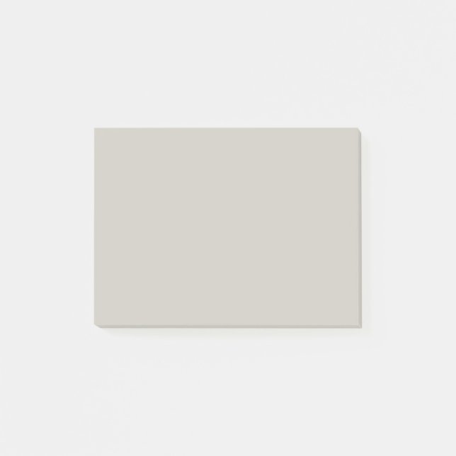 Post-it® Gris Repos Couleur Uni (Devant)