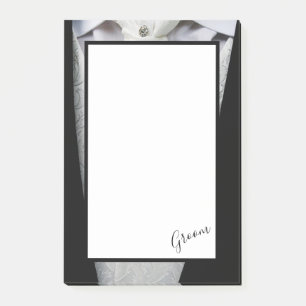 Post-it® Groom Tuxedo