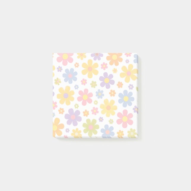 Post-it® Groovy Flower Power (Devant)