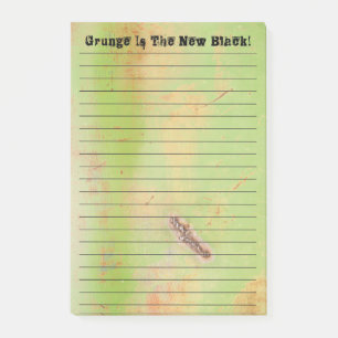 Post-it® Grunge personnalisé Soudé Métal vert rouille Pa