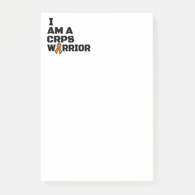 Post-it® Guerrier/Bloc/Je Suis...CRPS (Devant)