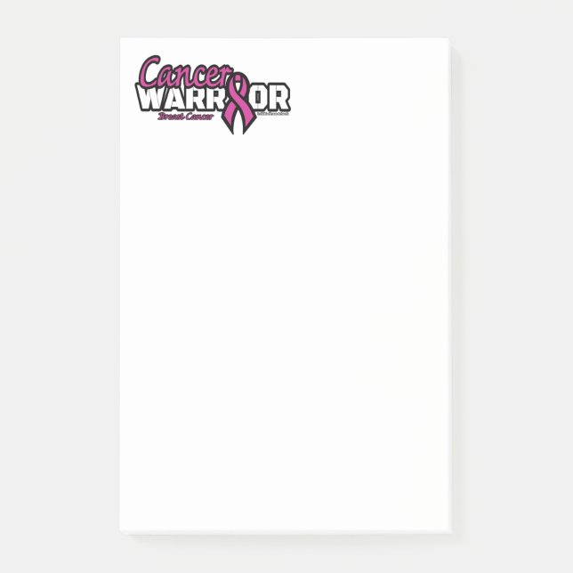Post-it® Guerrier...Cancer du sein (Devant)