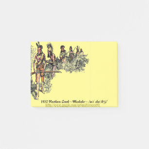 Post-it® "Guerriers 1812 de Mvskoke "