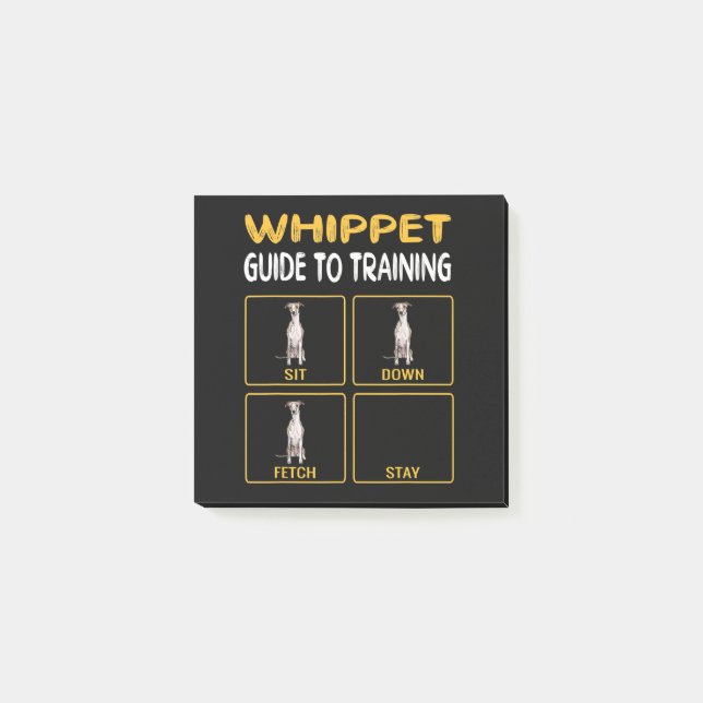 Post-it® guide blanc pour l'entraînement de l'obéissance ch (Devant)