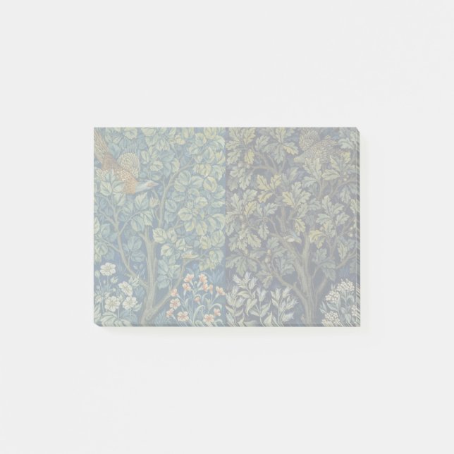 Post-it® Guillaume Morris Faisan Oiseau Arbre Fleur (Devant)