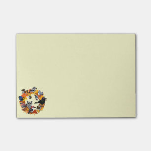 Post-it® Guirlande d'automne des oiseaux nord-américains
