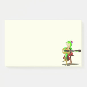 Post-it® Guitare de la grenouille
