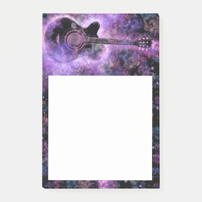 Post-it® Guitare Music Post it Notes (Devant)