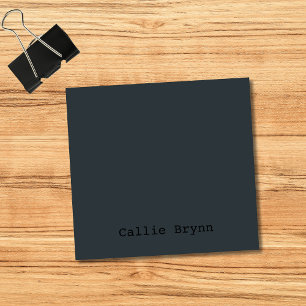 Post-it® Gunmetal Professional Minimaliste Écriture Noire