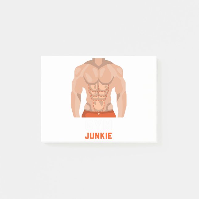 Post-it® Gym Junkie (Devant)
