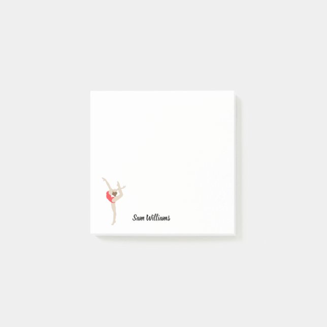 Post-it® Gymnaste féminine (Devant)