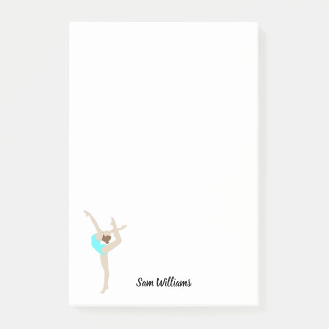 Post-it® Gymnaste féminine (Devant)