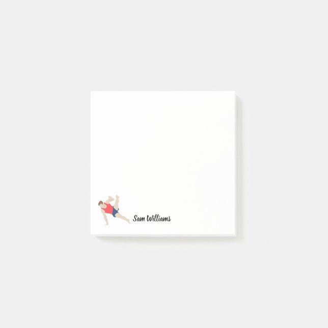 Post-it® Gymnaste masculin (Devant)