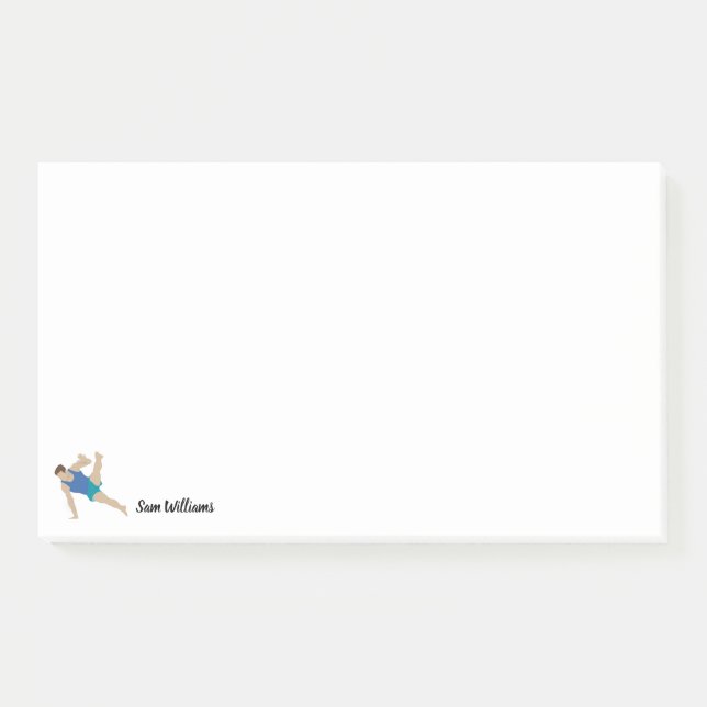 Post-it® Gymnaste masculin (Devant)