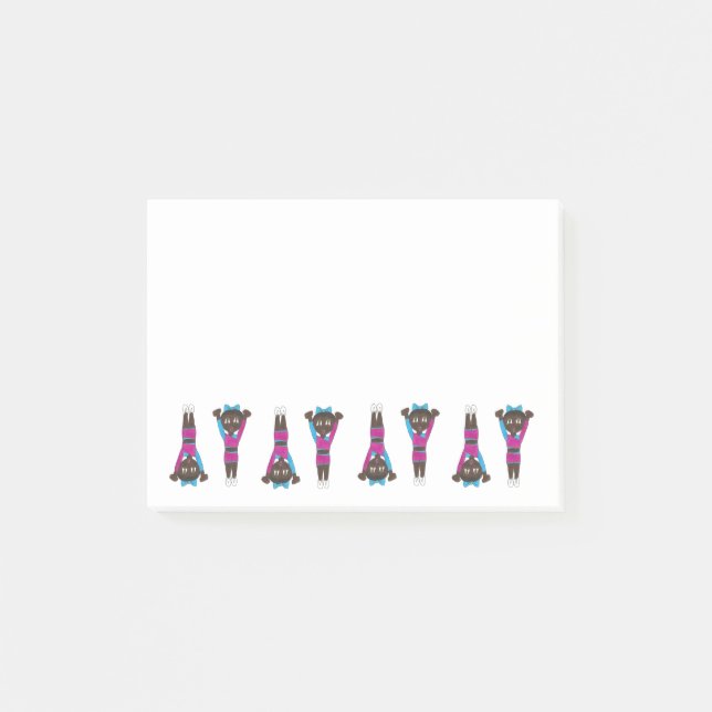 Post-it® Gymnastique acrobatique Danse Enseignant Gymnaste  (Devant)