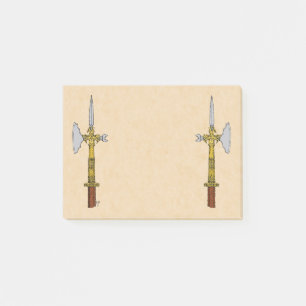 Post-it® Hache d'armes d'Édouard IV
