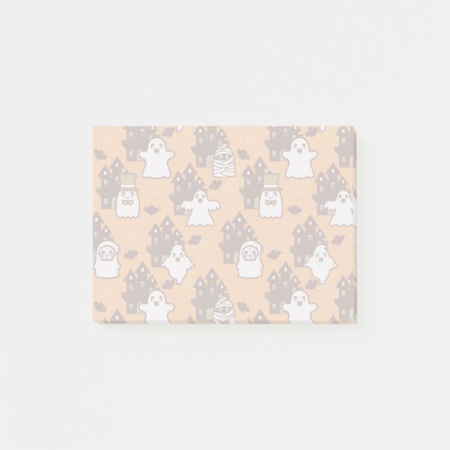 Post-it® Halloween a hanté des Chambres (Devant)