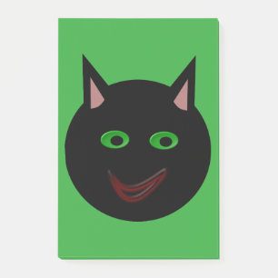 Post-it® Halloween Black Cat Post il note