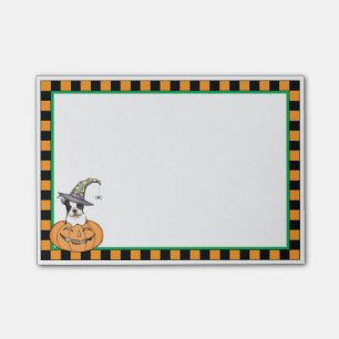 Post-it® Halloween Boston Terrier