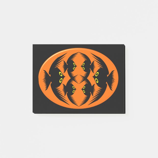 Post-it® Halloween Crows Post it note Pad (Devant)