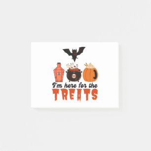 Post-it® Halloween Je suis ici pour les Soins
